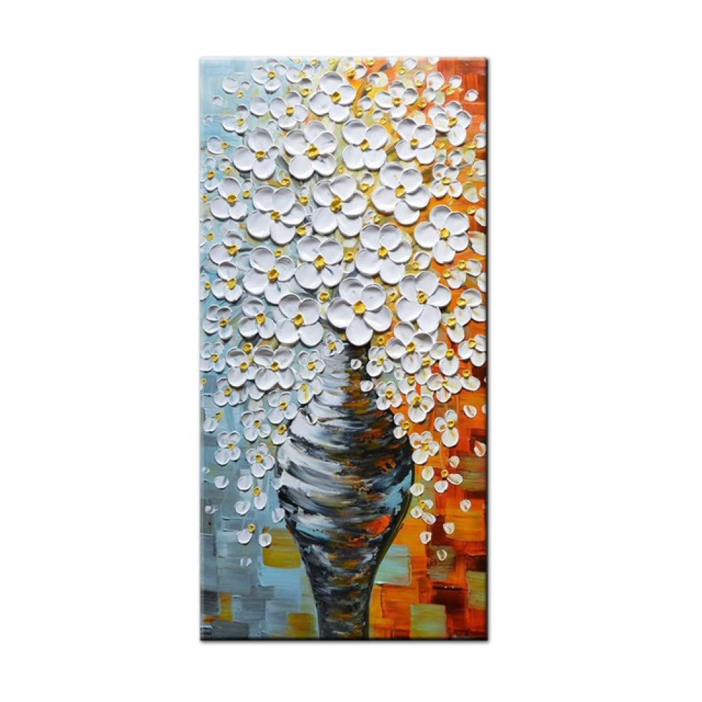 Toile moderne salon avec ce tableau à l'huile peint à la main