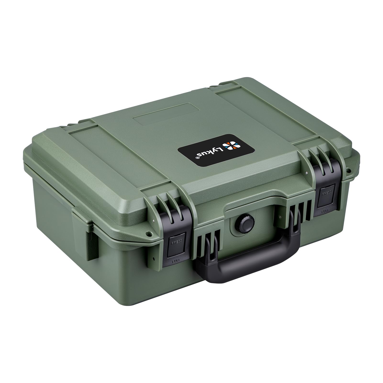 Lykus HC-3310 Maletín Estuche Case Impermeable con Espuma, Tamaño Interior 33x21x13,5 cm, Adecuada para Cámara réflex, dron pequeño, videocámara, cámara de acción y Otros