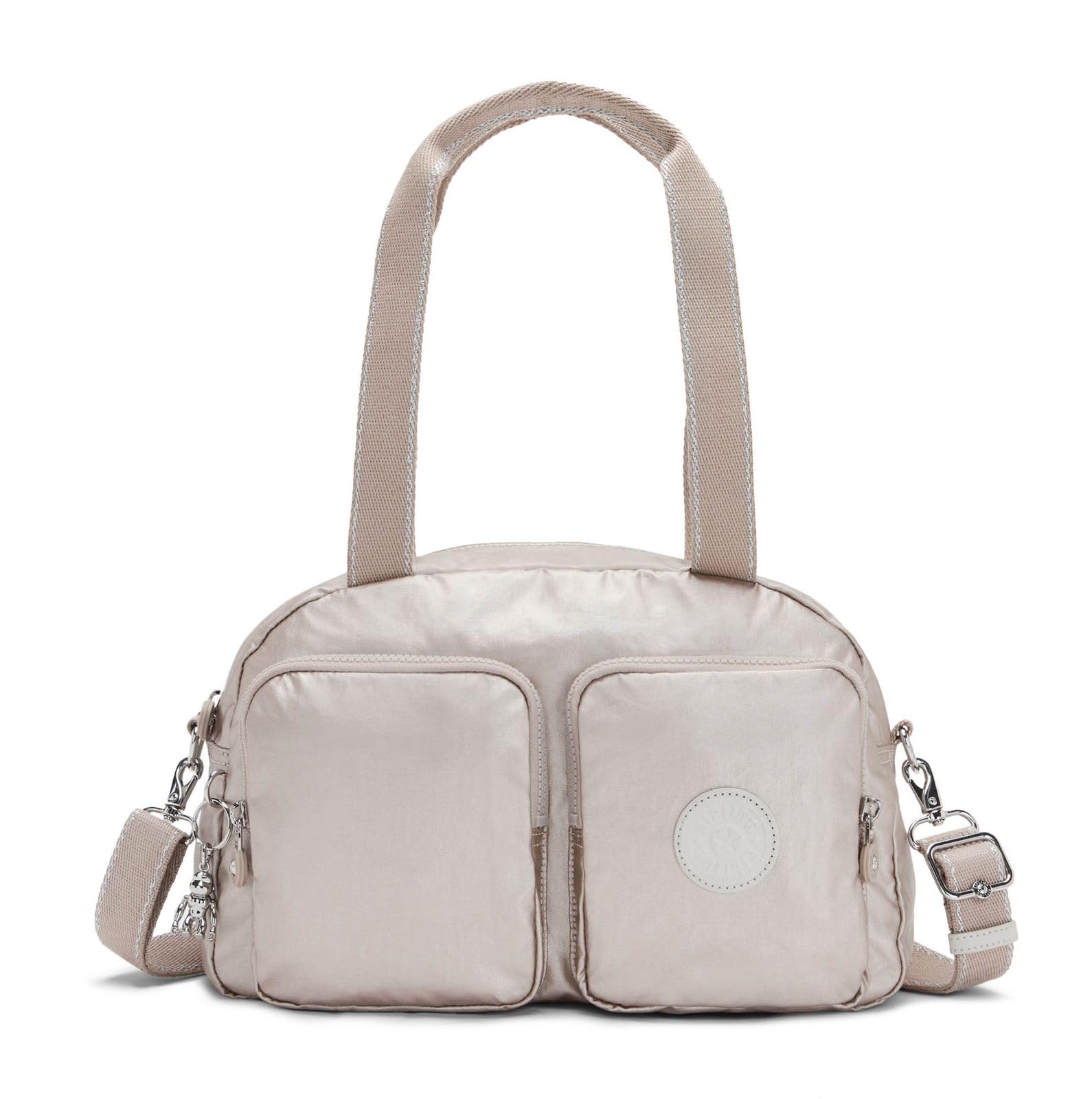Kipling COOL DEFEA Medium shoulderbag, Metallic Glow (Silver)