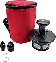 Vista 3 de Nueva encuesta de prisma de 360 grados compatible con Trimble 360° Total Station Prism Reflector con mini gancho, adaptador y bolsa de protección