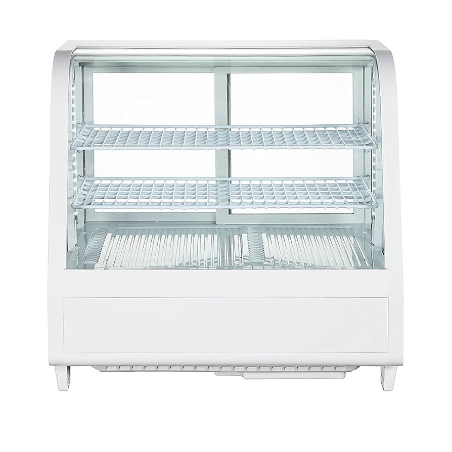 卓上冷蔵ケーキショーケース 100ｖ 100L RT-100L ○開店市場 卓上4面冷蔵ショーケース RT－100L - 無限堂