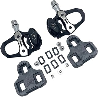 Sosoport Pedal De Travamento Automático Descanso Para Os Pés Pedal De Bicicleta Pedais De Liga De Alumínio Pedal De Travamento Automático Pedais Mtb Banquinho Pedais De Plataforma Pedais