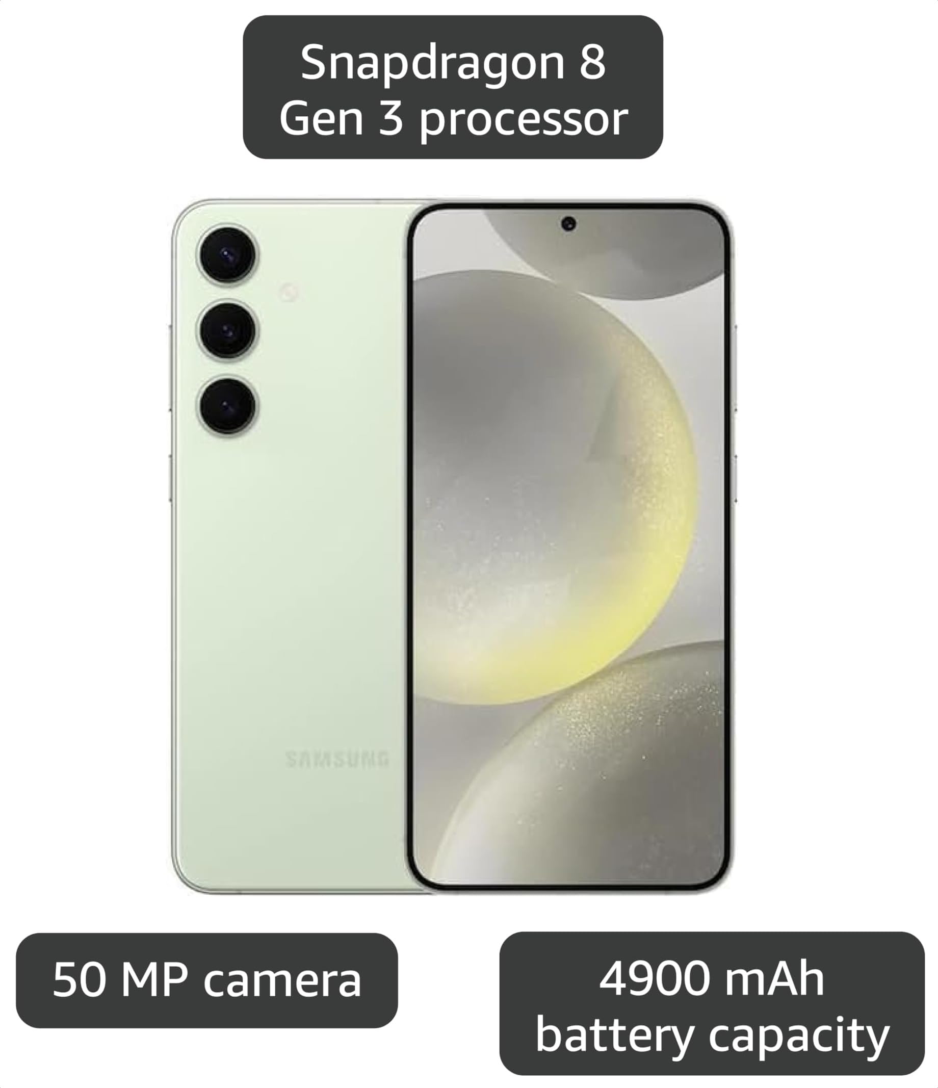 Amazon.com: Samsung Galaxy S24+ Plus 5G, US Version, 512GB, Jade