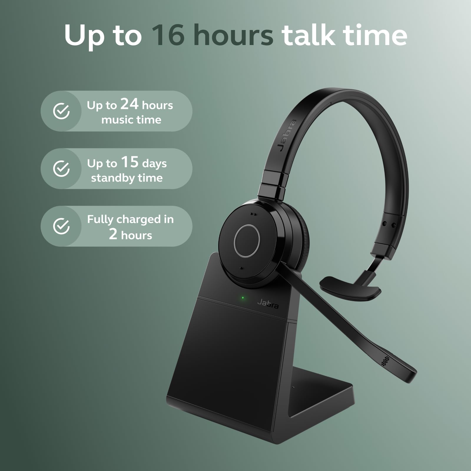 ワイヤレス ヘッドセット Jabra Evolve 65 TE Amazon.com: Jabra Evolve 65 TE (Third Edition) Wireless Single-Ear