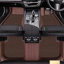 10D Car Foot Mat for Audi A6 (2013-2017) Premium Leatherette Luxurious & Elegant Look | 100% Waterproof and Dust Proof | Custom Fitted Car Floor Mat (Coffee Grass Coffee)