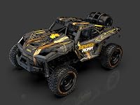 DEERC 1:14 40km/h Távirányított Terepjáró 4x4 LED Fénnyel, Gyors RC Autó Fiúknak 9