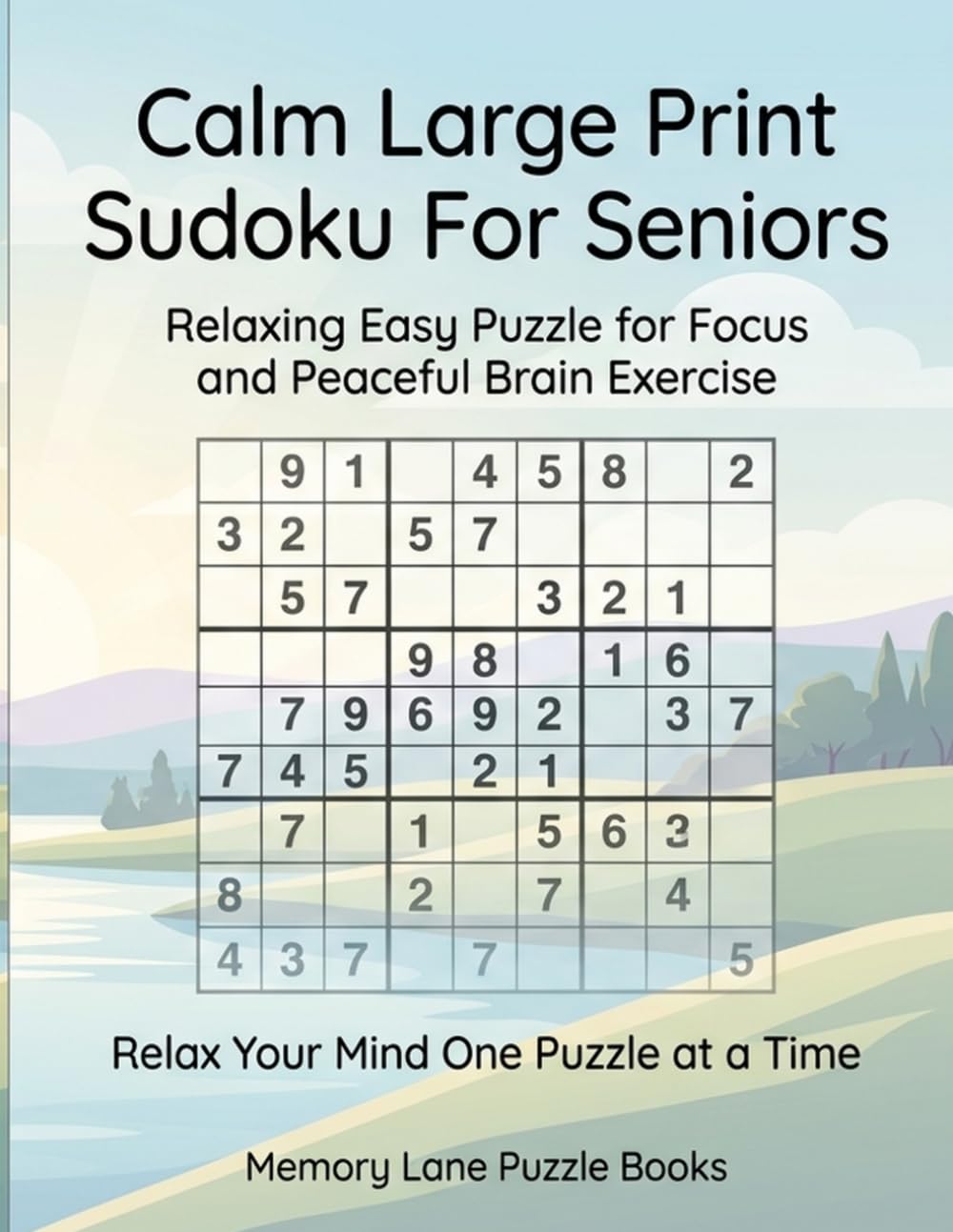 Quiet Mind Sudoku Haven: Large Print Brain Puzzles for Seniors Seeking Relaxation and Focus