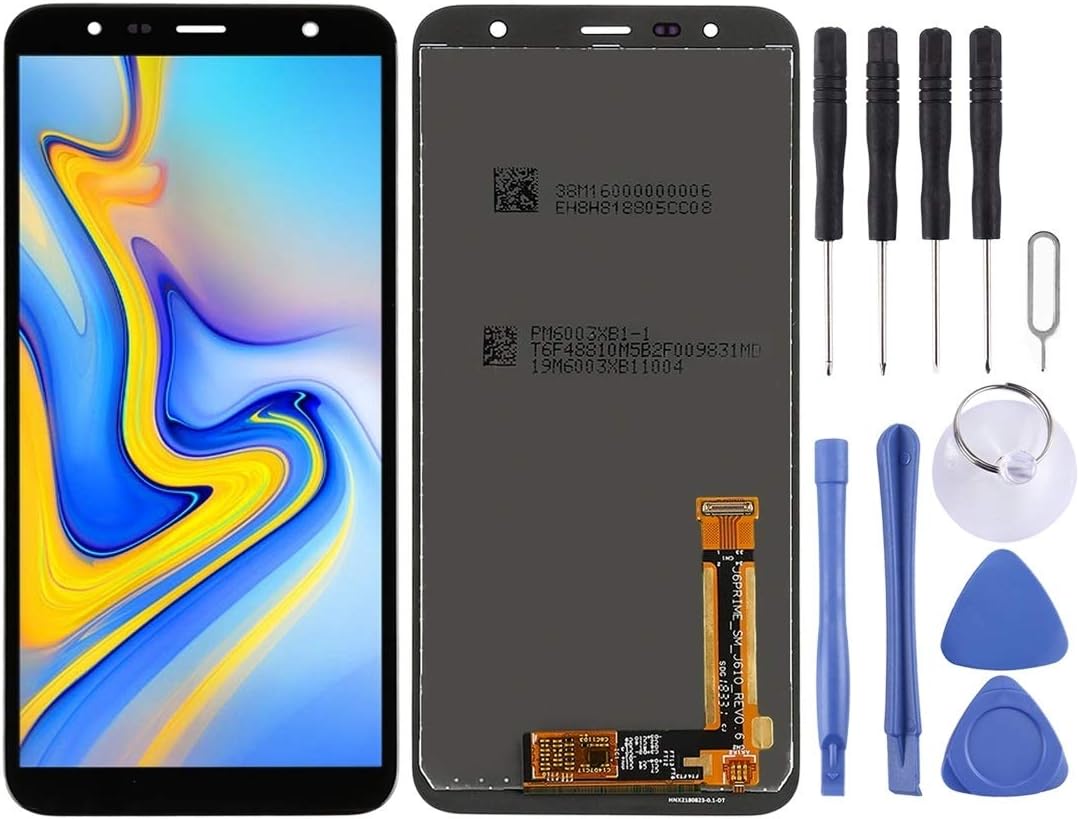 AMDI LCD Screen and Digitizer Full Assembly for Galaxy J6+, J4+, J610FN/DS, J610G, J610G/DS, J610G/DS, J415F/DS, J415FN/DS, J415G/DS (Black) MDYHMC (Color : Black)