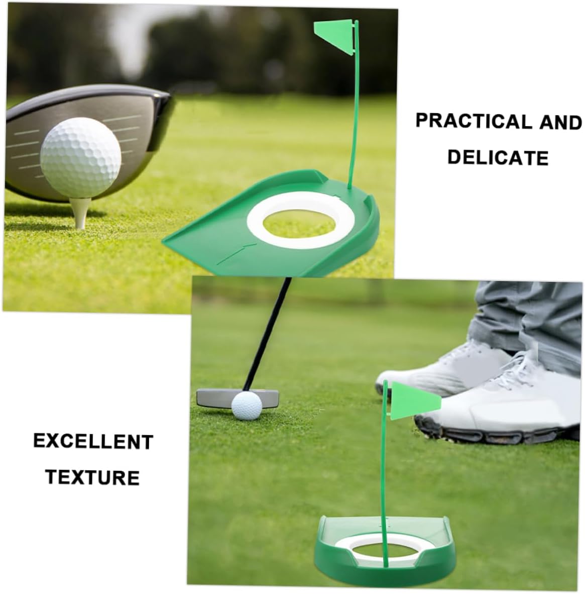 5pcs Golf Putting Cup Training Aid Portable Golf Accessories for Skill Improvement Compact Design Fun Practice for All Skill Levels