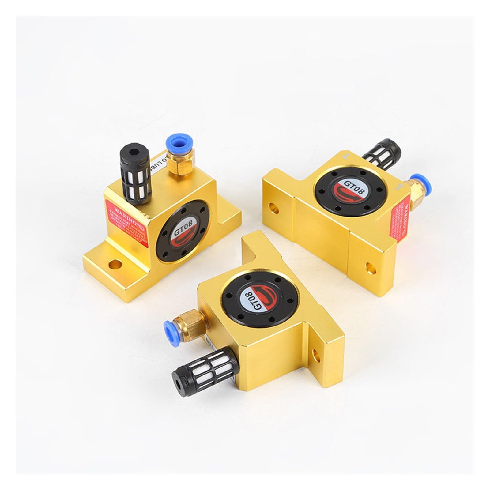 Vibrateur pneumatique GT36 turbine pour vider un bac inférieur bouché