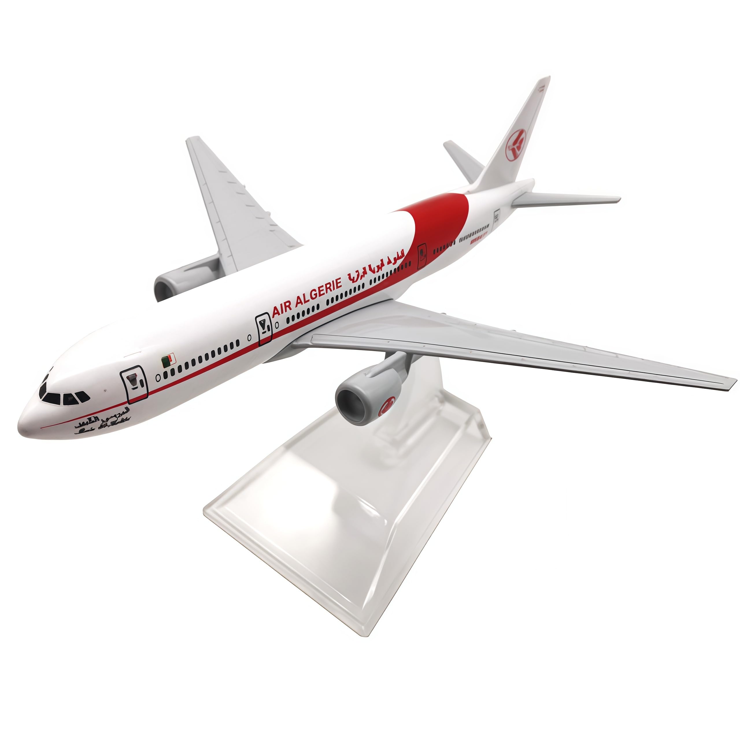 LGSRSNXHTX B777 Air Algerie Diecast Model 1:400 Scale North African Alloy Metal Airplane Collectible Display Gift Ornament