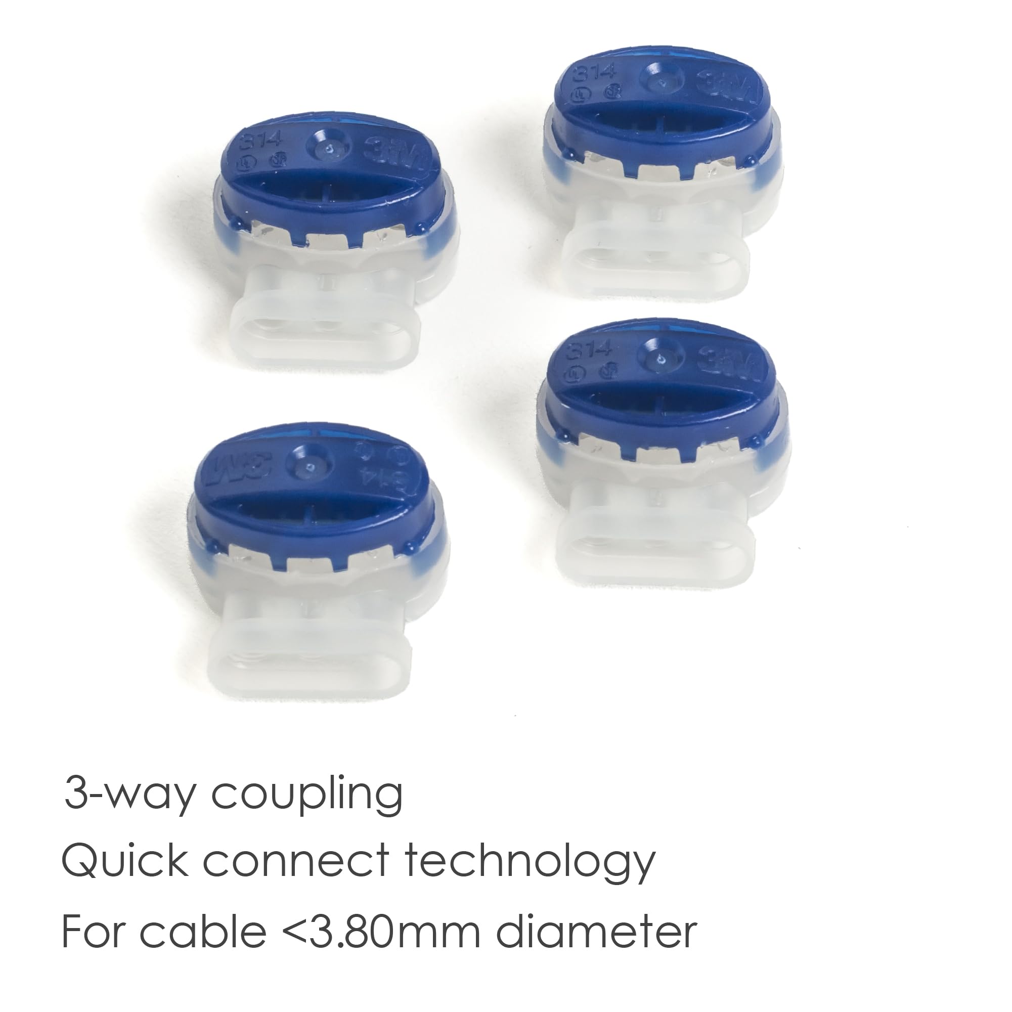 Giunto di accoppiamento 3M™ Scotchlok™ 314, 4 pz