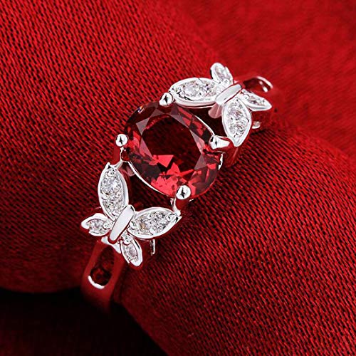 Zircon Leaf Plated Adjustable Ring