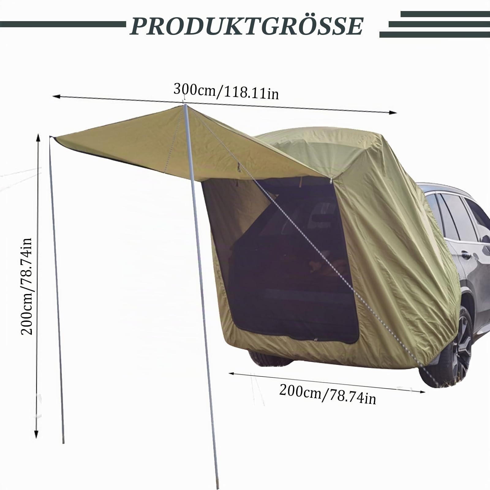 moskitonetz zelt für markisen Heckzelt Auto mit Moskitonetz, Sonnenschutz Wasserdicht Auto Auto Heckklappenzelt SUV, Markise Auto für Camping und Angeln mit 2 Wassersack Sport & Freizeit Bici sin pedales Chicco: collection:Mixed Print Farbe:BXT Mimosa-B
