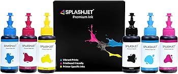 Splashjet T673 Compatible Refill Ink for Epson L805, L800, L1800