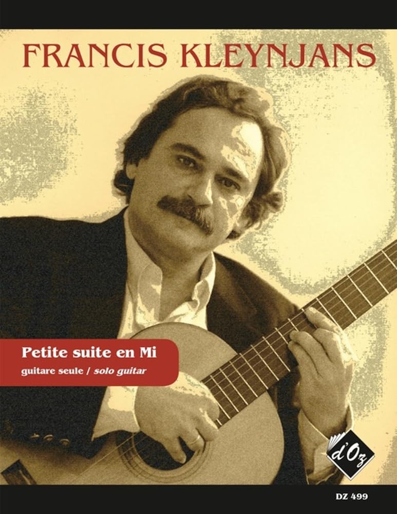 Petite suite en Mi, opus 189. Guitar Solo.