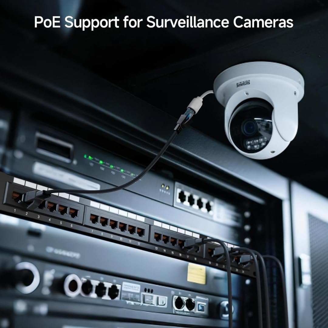 Le panneau de brassage Cat6 à 24 ports offre une assurance certifiée UL pour une gestion efficace et une performance fiable avec notre panneau de brassage Ethernet à 24 ports