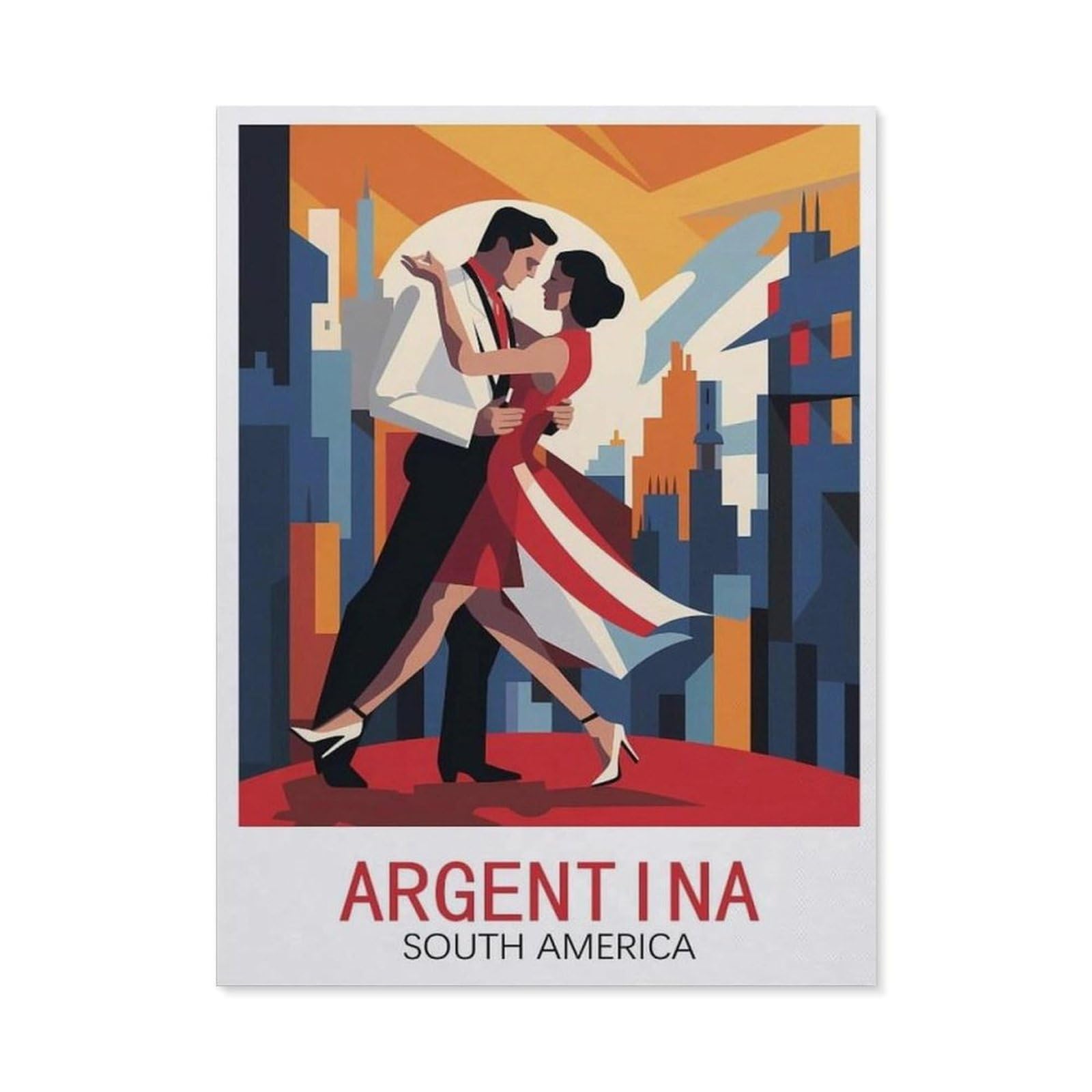 BEAYODKP 5D DIY Diamond Painting，Argentina South America Dancer