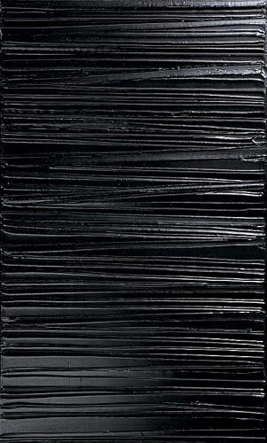 ZZYGGN GMGSW Pierre Soulages Black Poster and Prints Untitled Canvas Wall Art Pierre Soulages Painting Modern Picture for Home Wall Decor 100x50cm Frameless