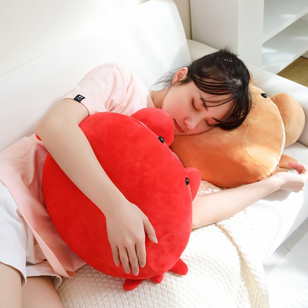 Amazon.co.jp: カニ抱き枕 リアルぬいぐるみ ふわふわ 柔らかい 海洋