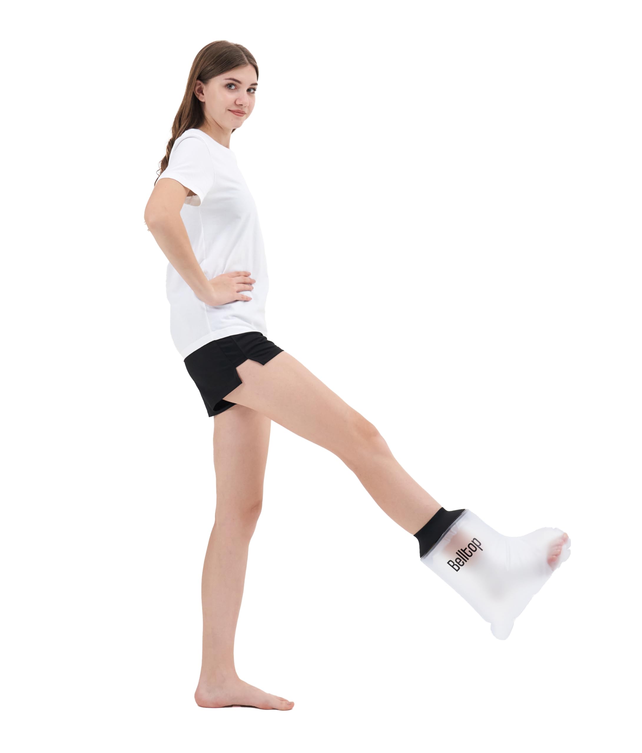 Protège-plâtre pied. Protection Douche 100% étanche. Protecteur de bandage pour ankle. Protège-plâtre jambe antidérapante . Protection plâtre réutilisable. Sac douche plâtre pour Blessures- Adulte
