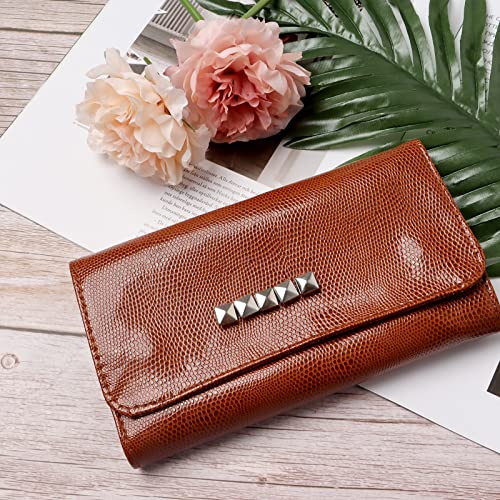 Qoupln 600 Pieces 10Mm Silver Metal Pyramid Studs Four-Jaw Square Rivets Studs Punk Spikes Spots Studs Nailheads Spots Studs With Straight Tipped Scratch Awl For Clothing Bag Leather (Silver) #TOP3