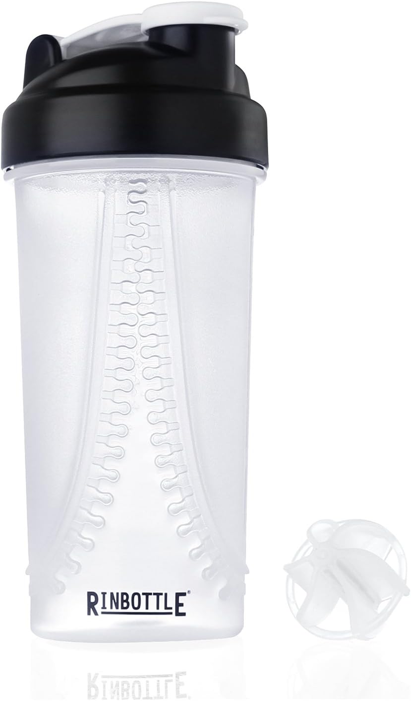 Clear Water Bottle with Straw,BPA Free Water Bottle with Handle,Reusable 800ml/27oz Sports Bottle with Carabiner for Cold Drink/Water Container,Drinking Water bottle for Fitness,for Hiking Camping