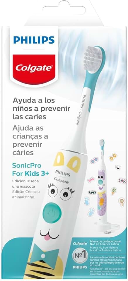 Colgate Escova de Dente Elétrica Philips Sonicpro 10 KIds