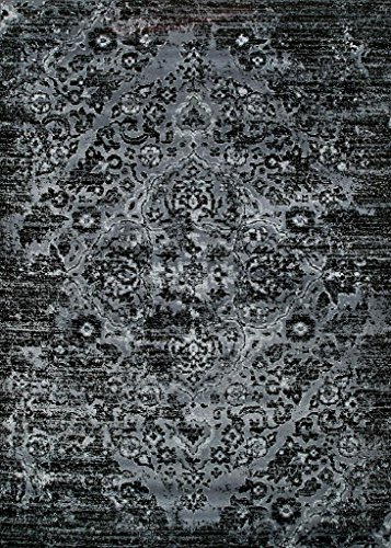 4620 Distressed Grey 5'2x7'2 Area Rug Carpet Large New