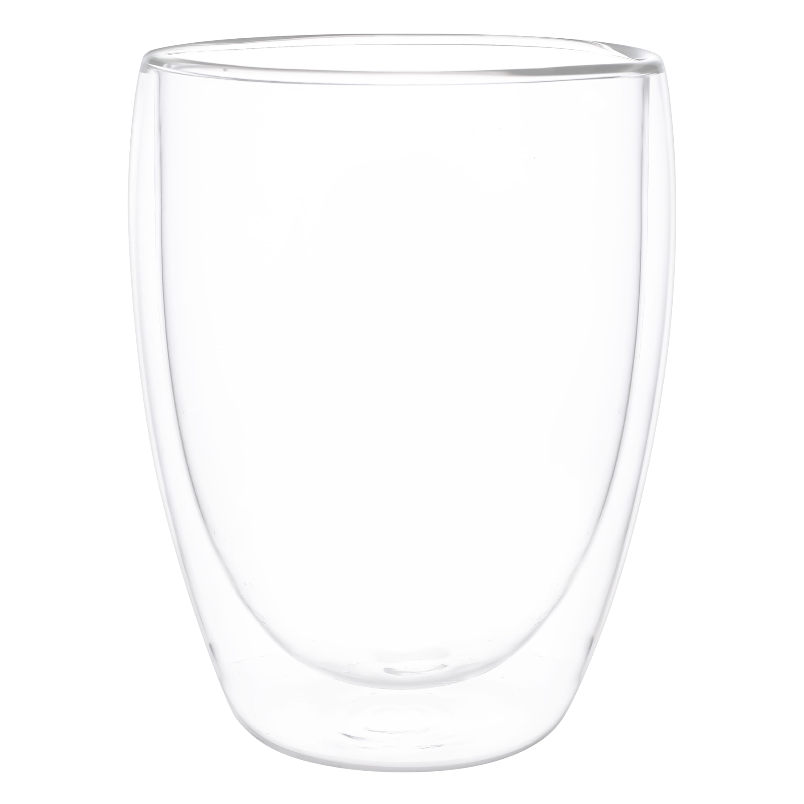 Sillar Szklanki do kawy z Podwójnymi Ściankami 4 x 350 ml | Szklanki Termiczne z Podwójną Ścianką ze Szkła Borokrzemowego, Szklanki do Kawy, herbaty, Mattchy, Latte Machiatto