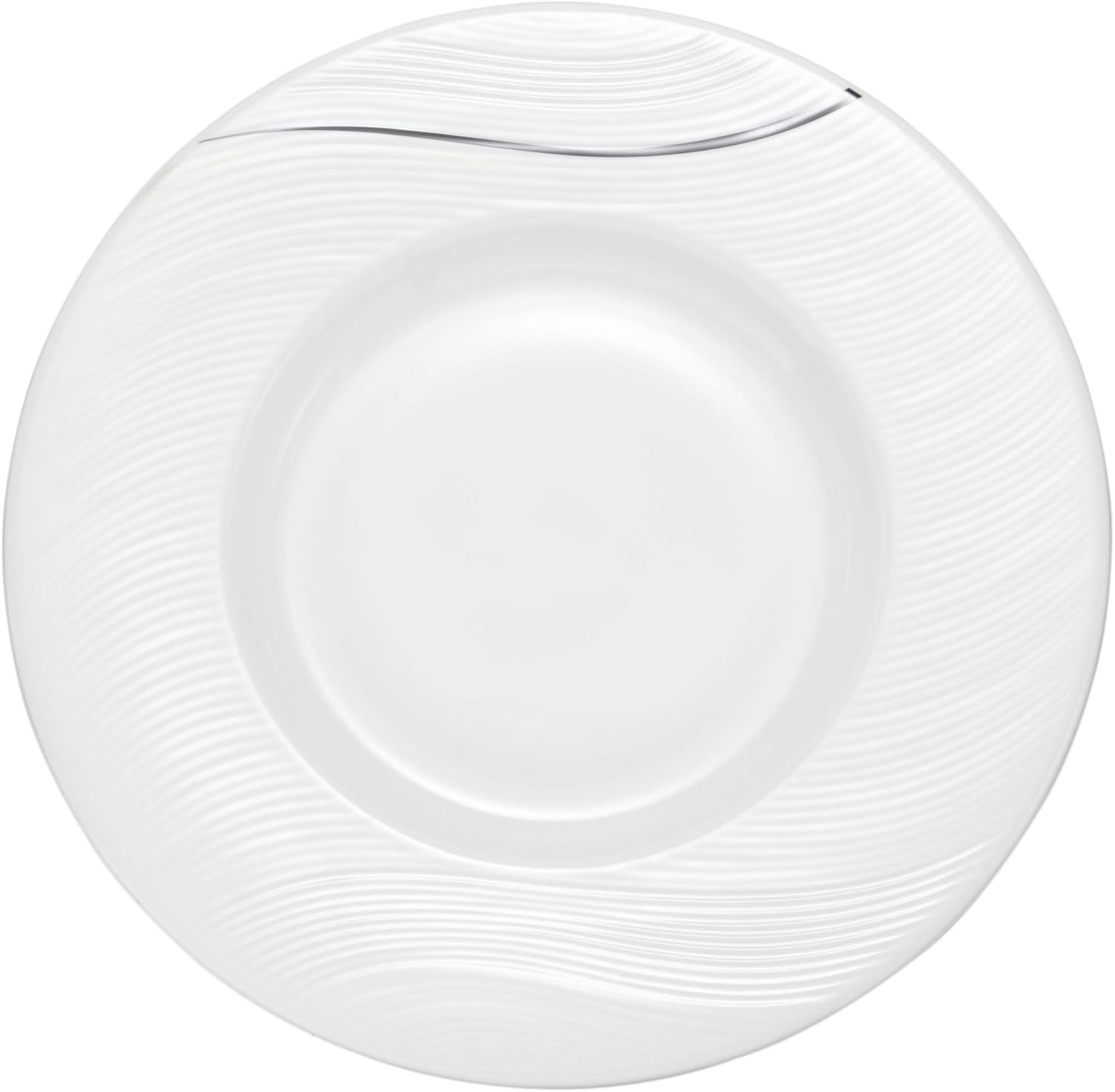 Narumi 8725-5309 Pro Style Wave Dessert Plate, 7.9 inches (20 cm), Bone China