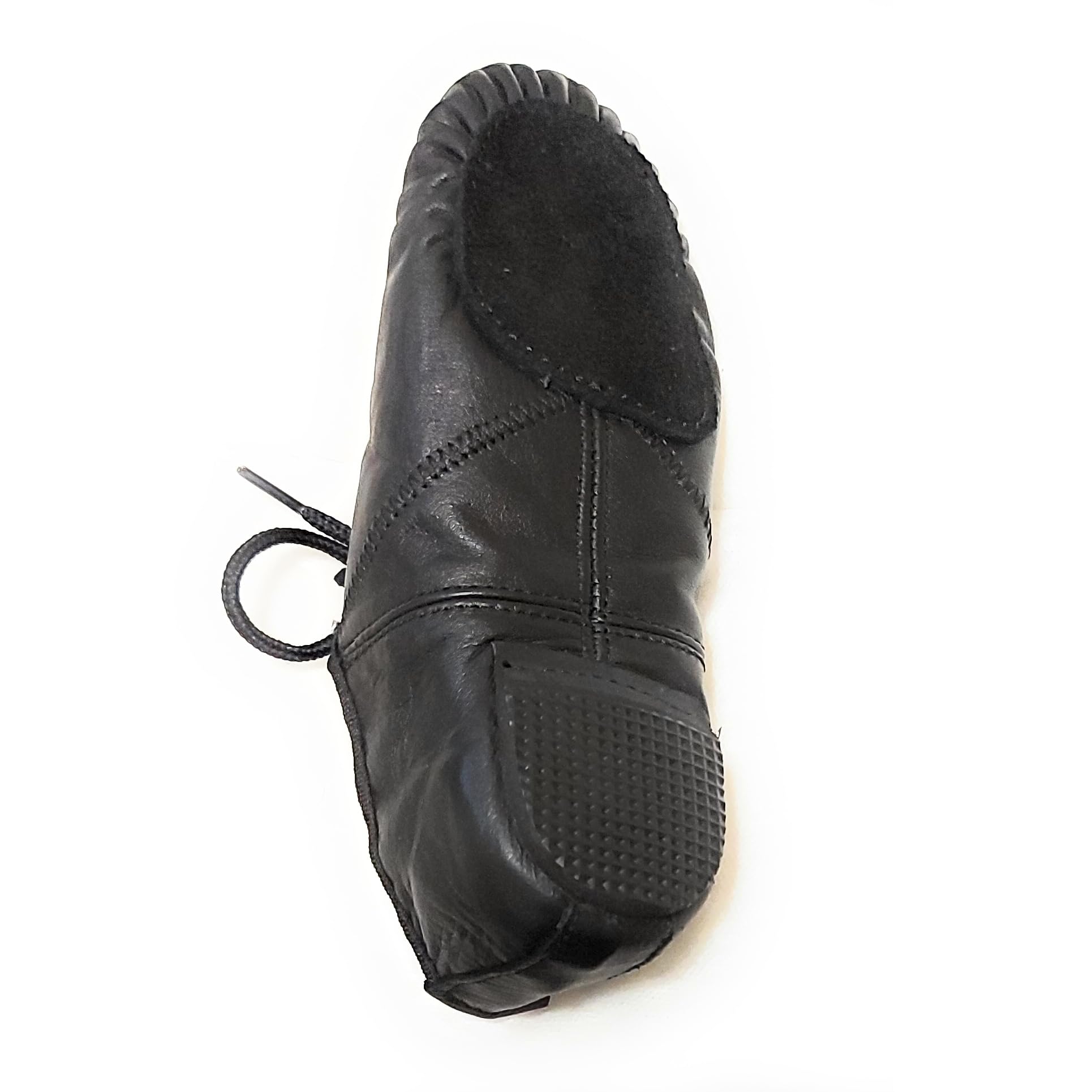 Jazz Shoes - Zapatos de baile modernos de cuero negro con suela dividida
