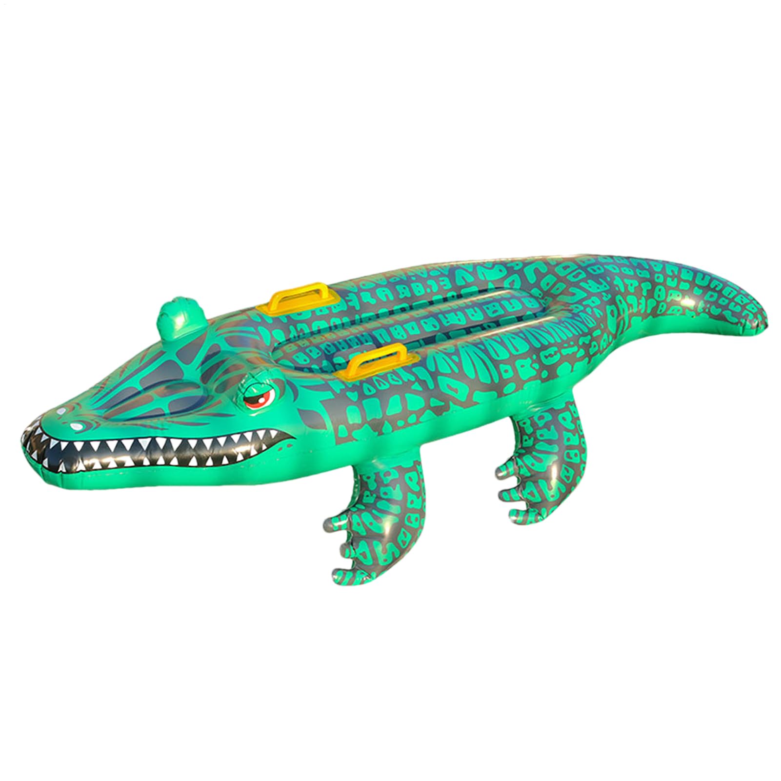 Alligator Pool Float | Realistic Animal Pool Floats - PVC Fun Floats Swimming Toys for Birthday Party, Summer Party