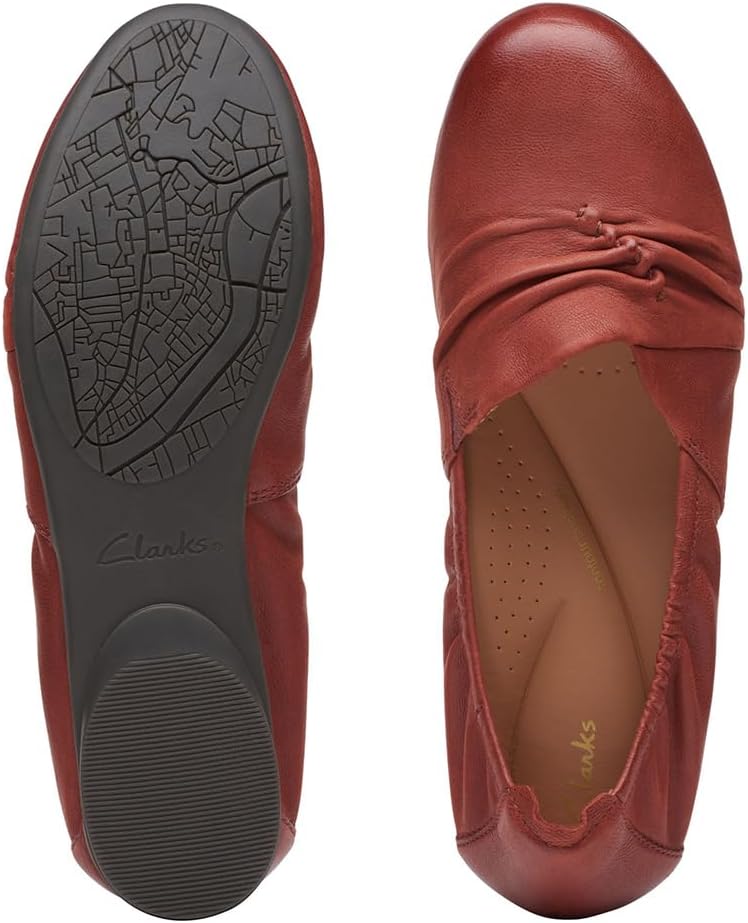 Clarks Unisex Rena Way Sneaker, Chestnut L, 0 US Women