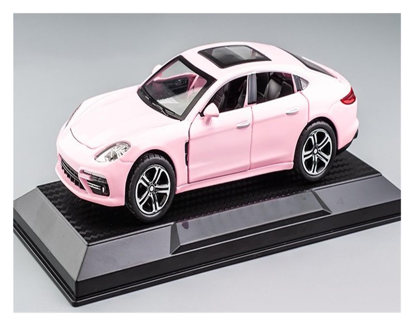 MOCALUX Scale Die-Cast Model Car 1:32 For Panamera Alloy Car Model Diecast Metal Vehicles Collections(Pink)