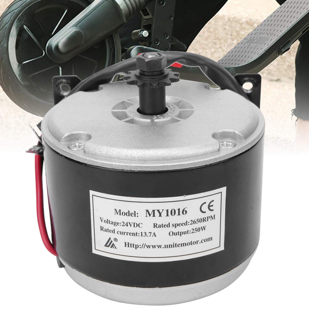 24V 250W Motore Spazzola Scooter Elettrico Regolatore Corrente Continua per Veicoli Elettrici Kit Compatibile con Monopattini Potente e Affidabile