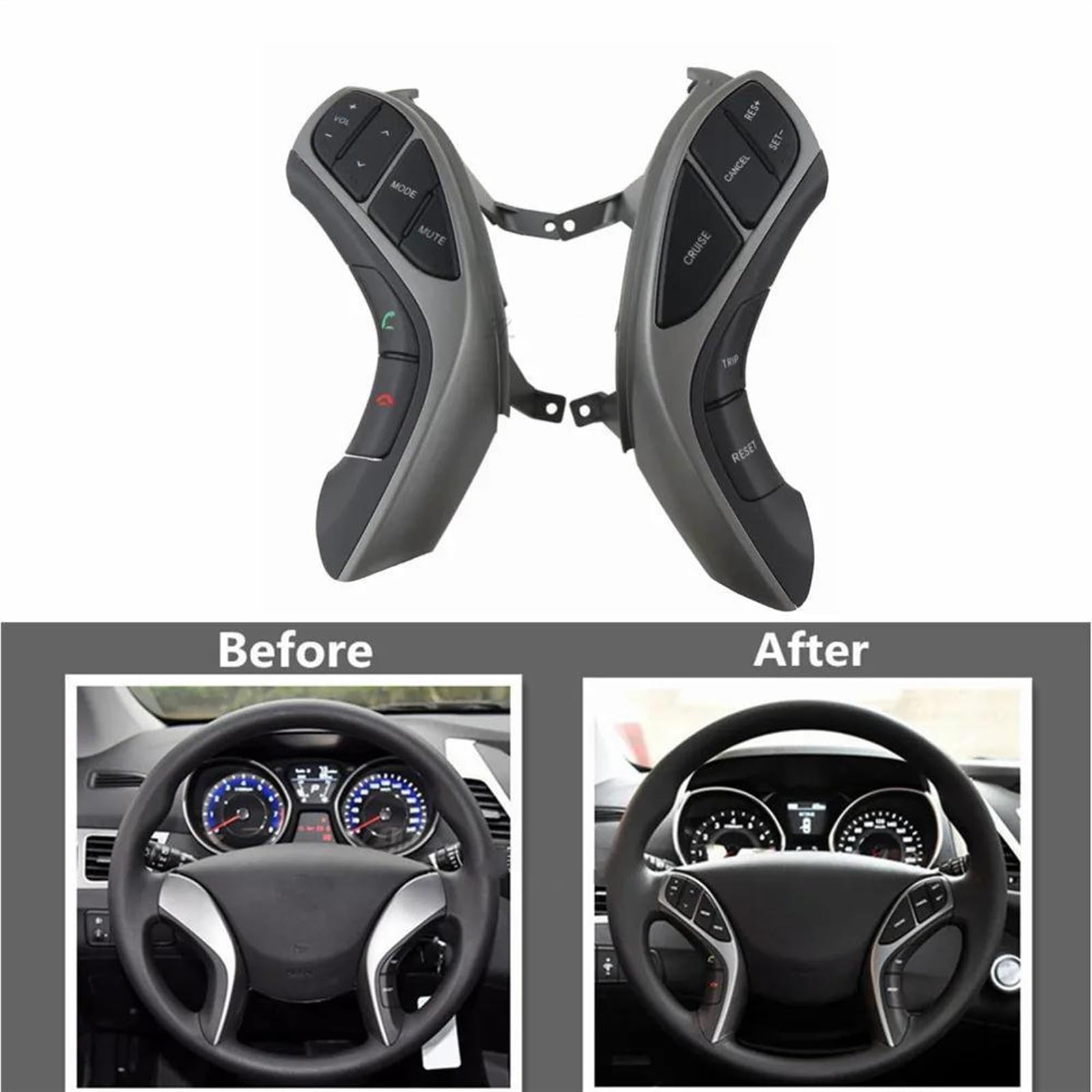 Remote Control For Steering Wheel Auto Steering Wheel Button/Fit For