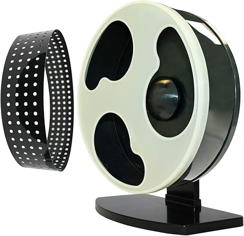 Miniatura 20 de Silent Runner - Rueda de ejercicio regular de 12 pulgadas (rueda + pista automática + pista de arena + accesorio)