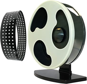 Silent Runner Glow Wheel - 12" Regular - Exercise Wheel Wheel + Autoclean Track