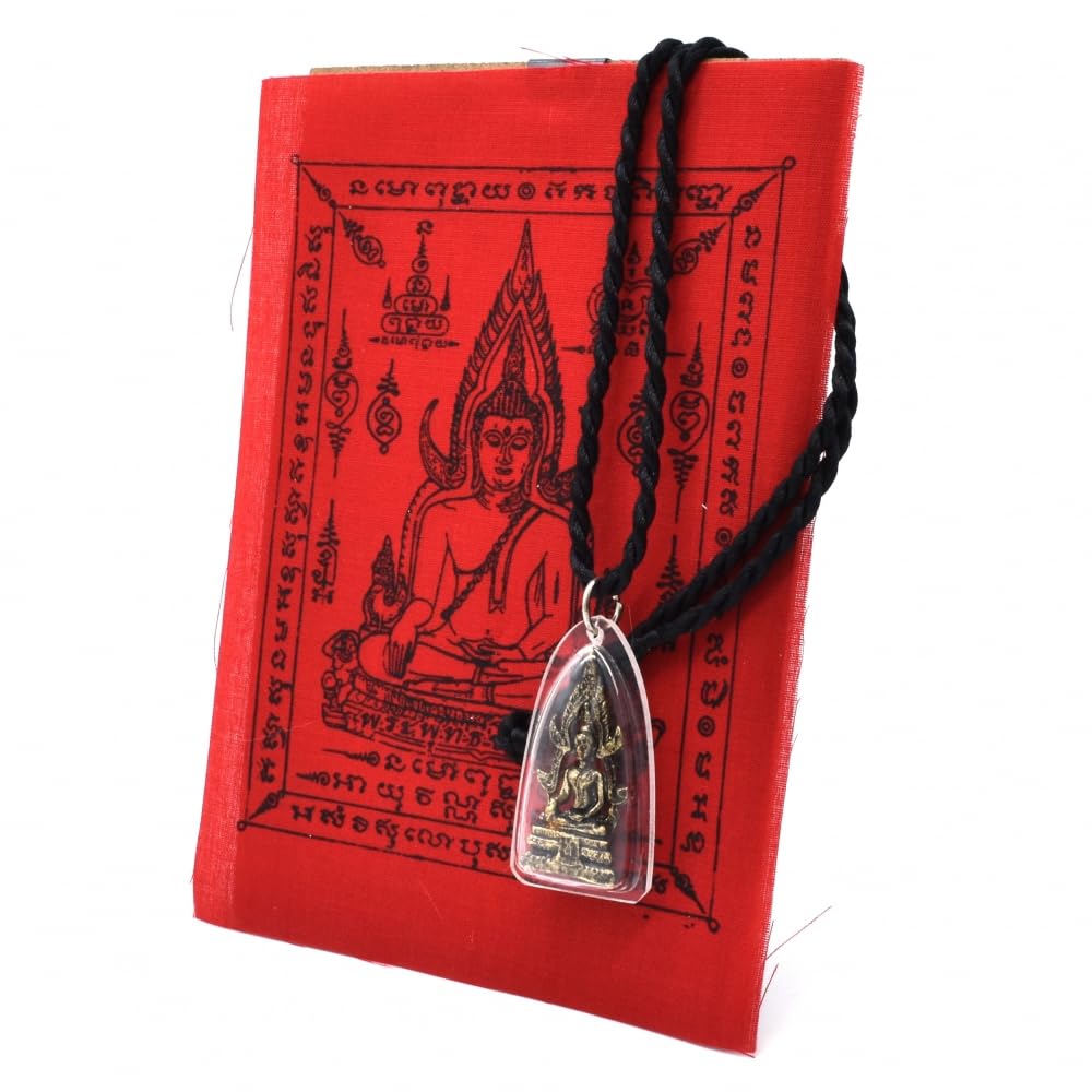 BDM - Collar de Phra Buddha Chinnarat: Amuleto Budista de Tailandia para Protección y Equilibrio Emocional
