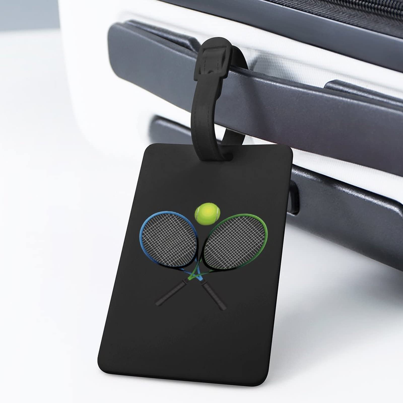 Amazon.co.jp: ネームタグ テニス テニスラケット スポーツ 荷物タグ