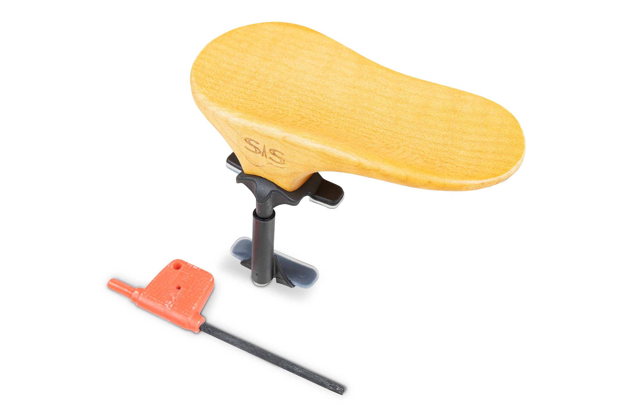 SAS Mentonnière érable pour violon 28 mm de hauteur Nouveau modèle
