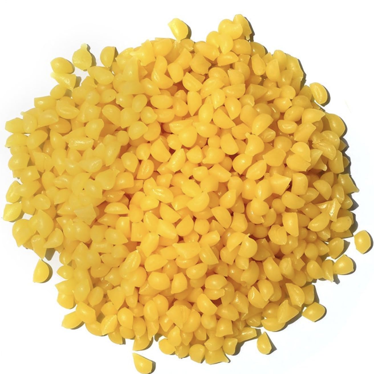 Gran Velada - Cera de Abeja Amarilla Natural en Perlas 100 g | Cera Flava para Cosmética, Jabones y Velas | Emulsionante Eficaz para Cremas, Pomadas y DIY | Formato Ahorro