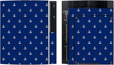 'Disagu SF de SDI de 3372 _ 1039 Diseño Protector de Pantalla para Sony PS3 de pie con Controlador – Diseño pequeños Ancla – Color Azul Oscuro Transparente