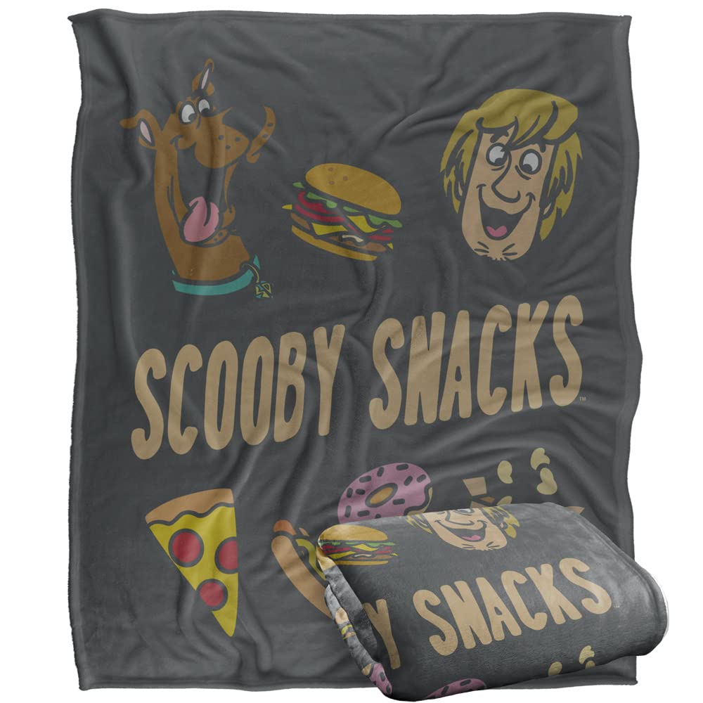 SCOOBY DOO! Blanket, 152 x 127 cm The Munchies Silky Touch Super Soft Throw Blanket