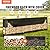 VEVOR 12.7FT Outdoor Firewood Rack with Cover, 152x14.2x46.1in, Heavy Duty Firewood Holder & 600D Oxford Waterproof Cover for Fireplace, Patio, Indoor/Outdoor Log Storage Rack for 3/4 Cord of Firewood