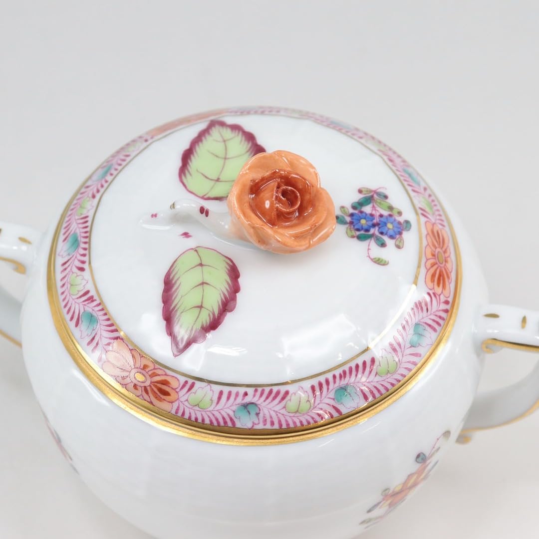 Amazon.co.jp: HEREND ヘレンド アポニーフラワー シュガーポット 666