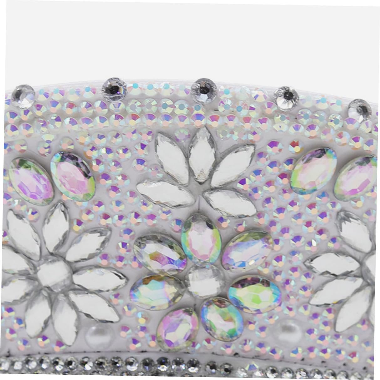 Toyvian Sombrero Incrustaciones de Blanco de de Novia Cómodo y Brillante para Despedidas de Soltera y Obsequios