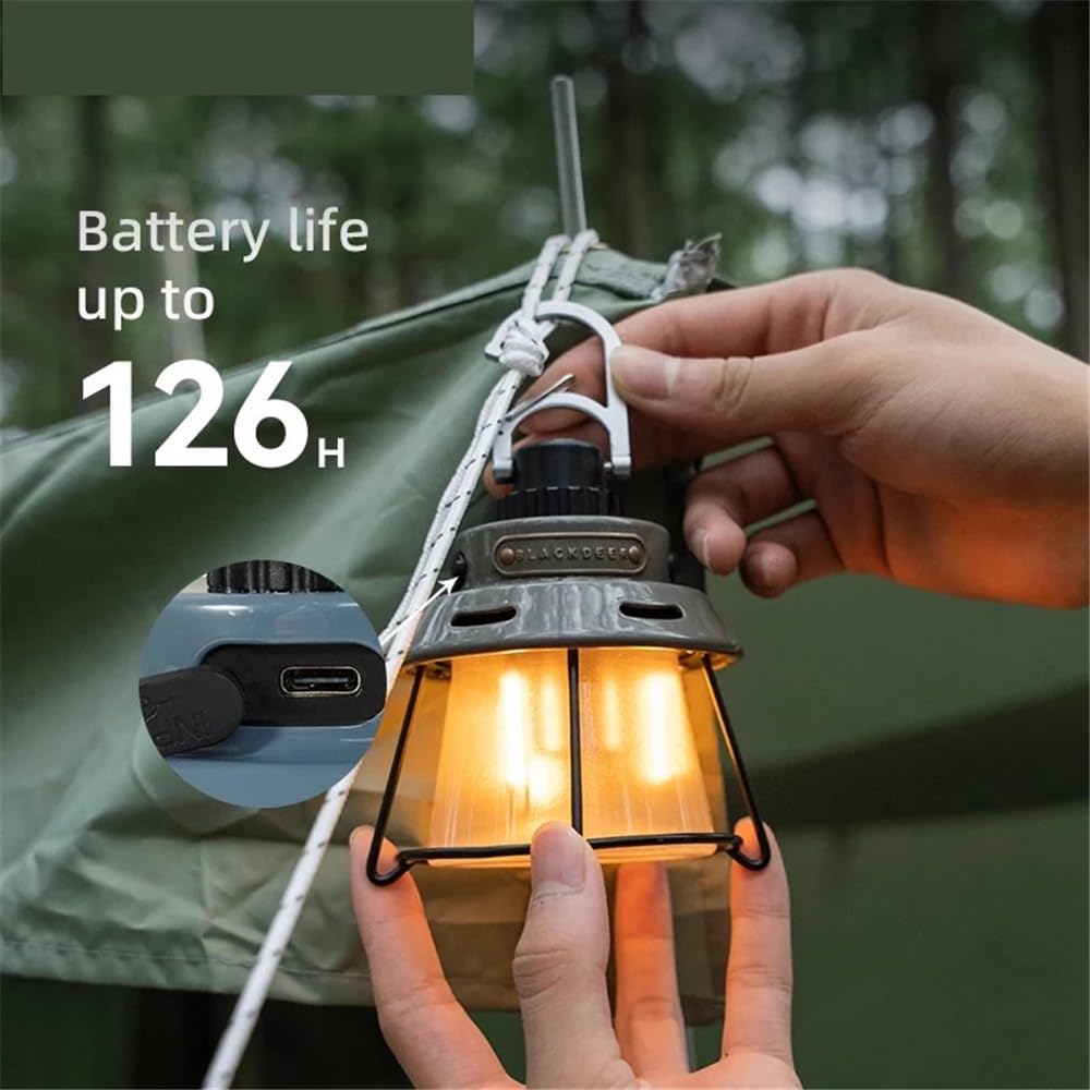 Luces de Camping portátiles, luz Led Recargable, Linterna de Senderismo, Bombilla de Emergencia, Tiendas de campaña de Alta Potencia, iluminación, lámpara de 4 Modos