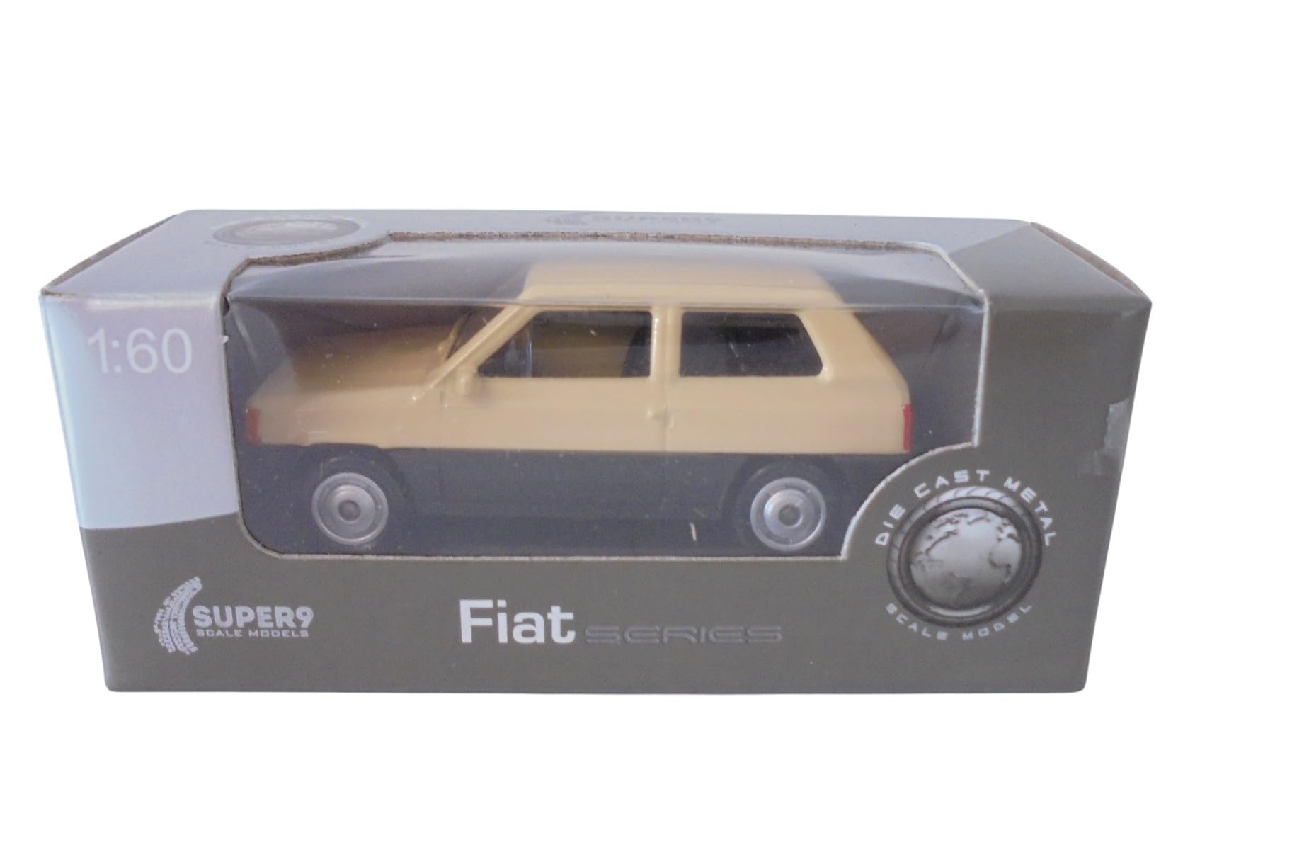 OPO 10 - Miniature car Compatible with Fiat Panda, 1:64 Scale, 3